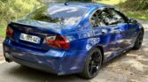3/4 arriere droit bmw 330i e90 bleu