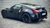 coté gauche arriere 370z noire