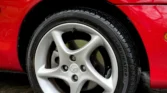 Mazda mx-5 NBFL 2002 rouge jante avant