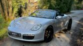Porsche Boxster 987 2.7 grise avant gauche