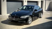 BMW 320d E92 avant coté paysage