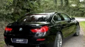 BMW 640i gran coupe arrière coté