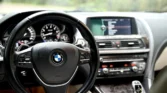 BMW 640i gran coupe intérieur conducteur