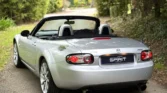 Mazda Mx5 NC sunlight silver arrière coté
