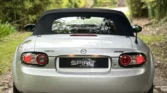 Mazda Mx5 NC sunlight silver derrière