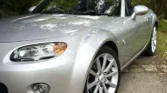 Mazda Mx5 NC sunlight silver devant détail