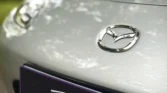 Mazda Mx5 NC sunlight silver logo