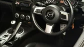 Mazda Mx5 NC sunlight silver volant interieur
