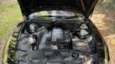 BMW Z4 E85 noire capot moteur
