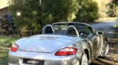 Porsche Boxster s 3.2 arriere coté