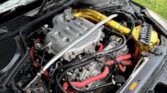 Nissan 350z noire ph2 Moteur coté