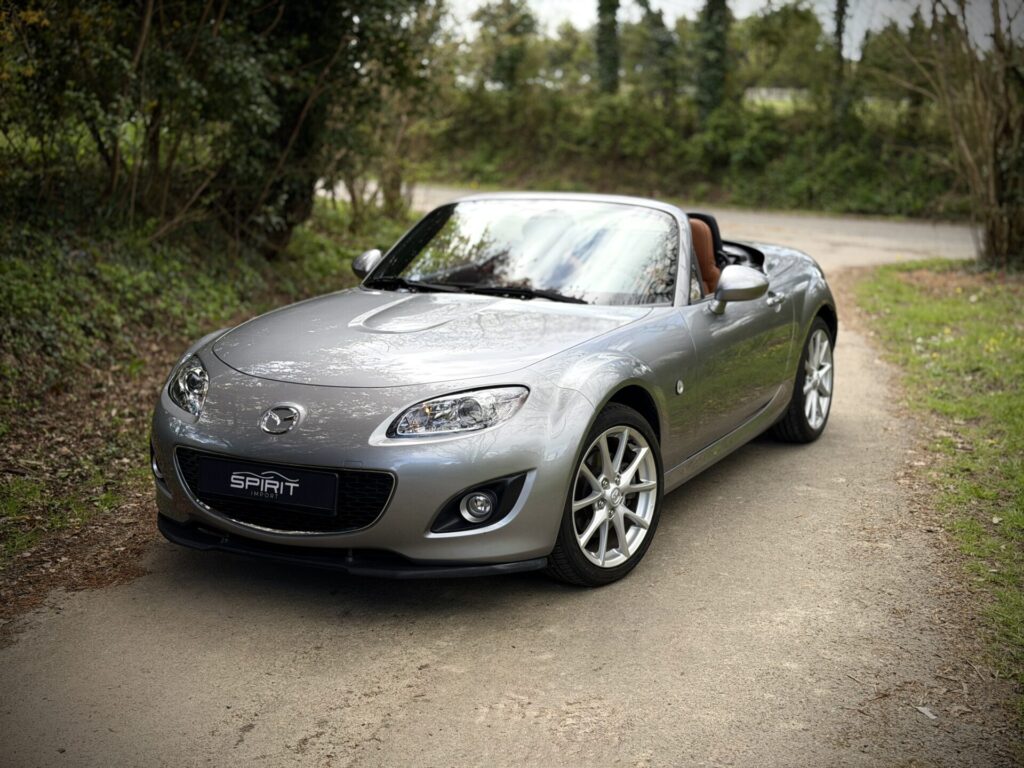 Mazda Mx-5 NCFL grise paysage