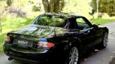 Mazda Mx5 NC noire arrière toit phrt