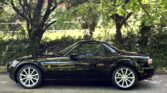 Mazda Mx5 NC noire coté toit