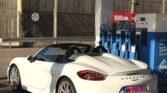 Porsche 981 Spyder coté arrière