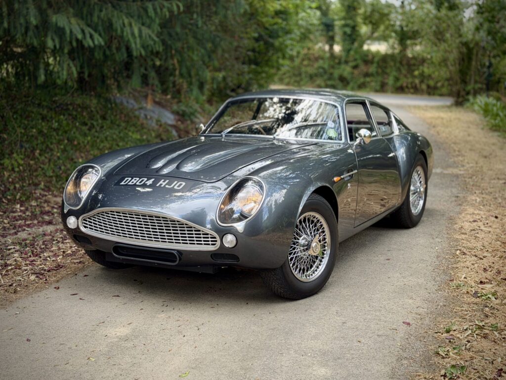 Evanta GT Aston Martin DB4 Zagato paysage
