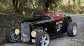 Ford model B hot rod 32 portrait coté