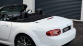 Mazda Mx-5 NCFL 1.8 blanc gauche arrière décapoté